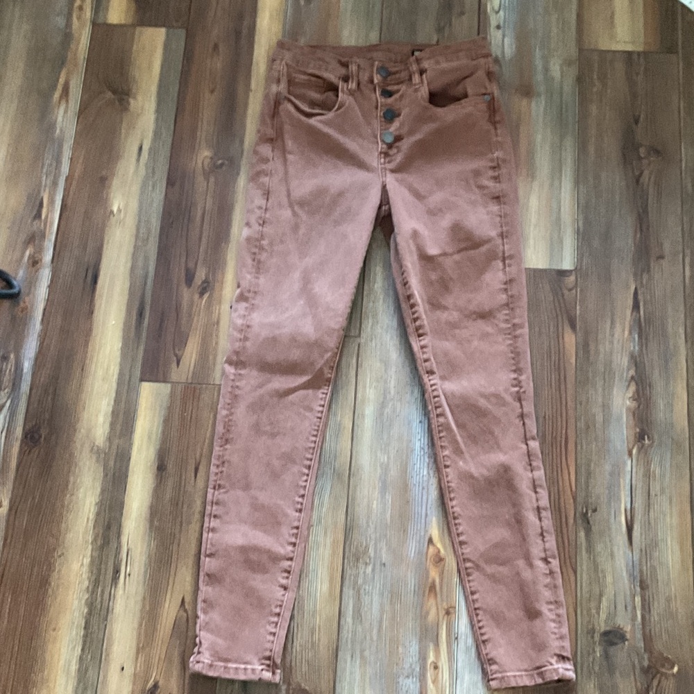 Blank NYC The Great Jones Women's Skinny Jeans 27 washed tan